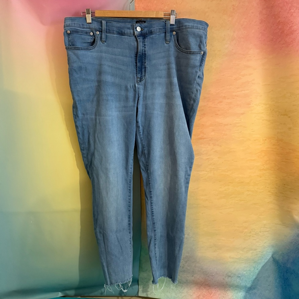 J. Crew Light Blue Ankle Jeans